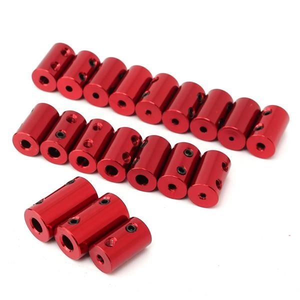 

kitchen faucets aluminum alloy coupling red shaft coupler with hex wrench and screws motor connector