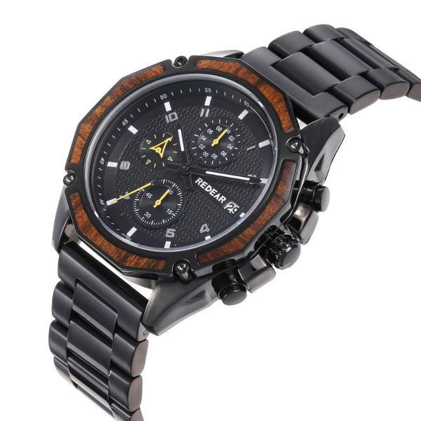 

wristwatches multifunctional men's sports watch, high-end calendar luminous waterproof quartz watch, Slivery;brown