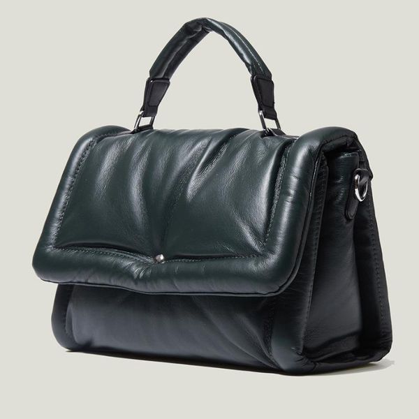 

evening bags winter arrivals space cotton for women 2021 down padded shoulder bag chain desgin crossbody big clutch