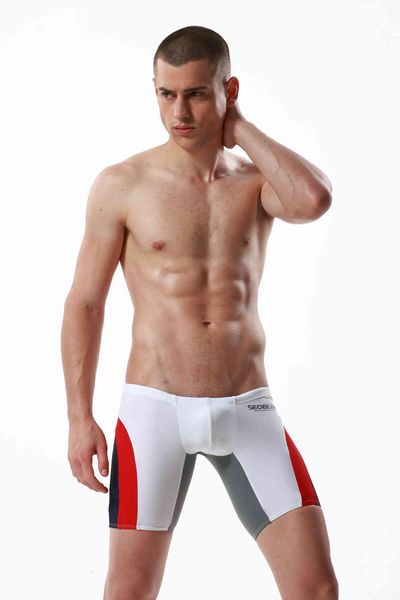 

men's swimwear summer men's low-waist swim boxers swimming trunks young beach shorts surf i1sc