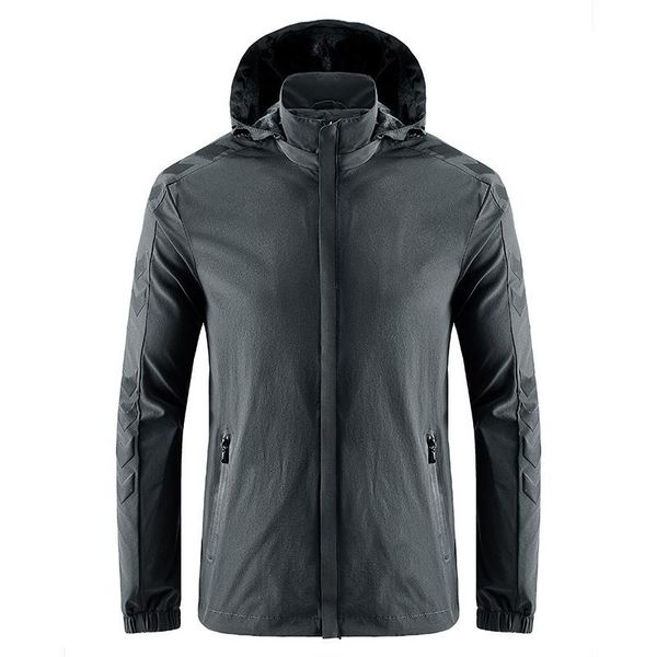 

men's jackets spring summer jacket men skin protection anti-uv thin breathable military outdoor sports hiking camping windbreakers, Black;brown