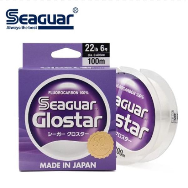 

braid line seaguar glostar japan fluorocarbon fishing 6lb-70lb carbon fiber monofilament carp wire leader