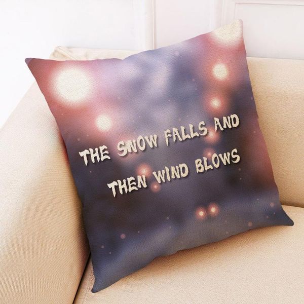 

cushion covers for sofa 45x45cm snow fluttering pillowcase throw pillow home d727 cushion/decorative
