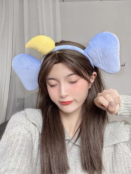 

hair accessories headband anime cartoon hairband cute three-dimensional hairpin woman and girl face makeup