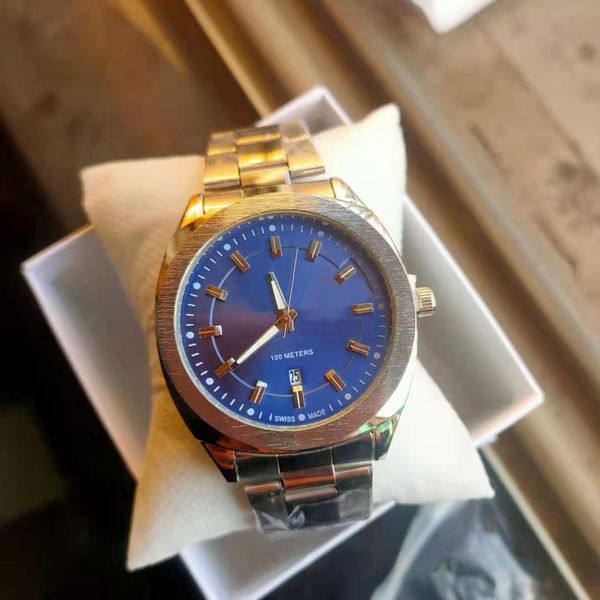 Роскошные модные мужские и женские кварцевые часы 42 мм с нейлоновым ремешком из нержавеющей стали для спорта и отдыха, высокое качество, оригинальная коробка Relogio 3407