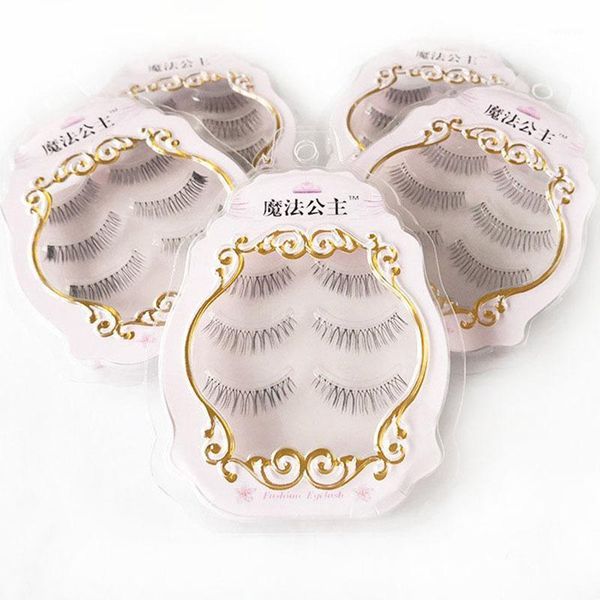 

long lasting eyelashes daily makeup false extension handmade reusable natural eyelash upper lashes1