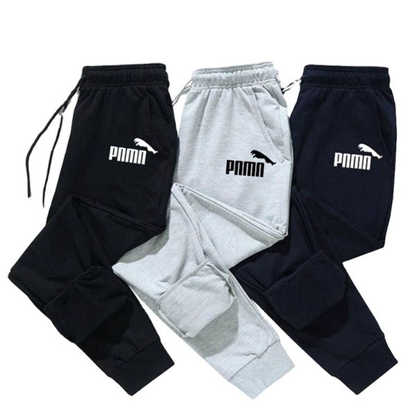 

2020 men's and women's leisure sports elastic belt leggings, Black