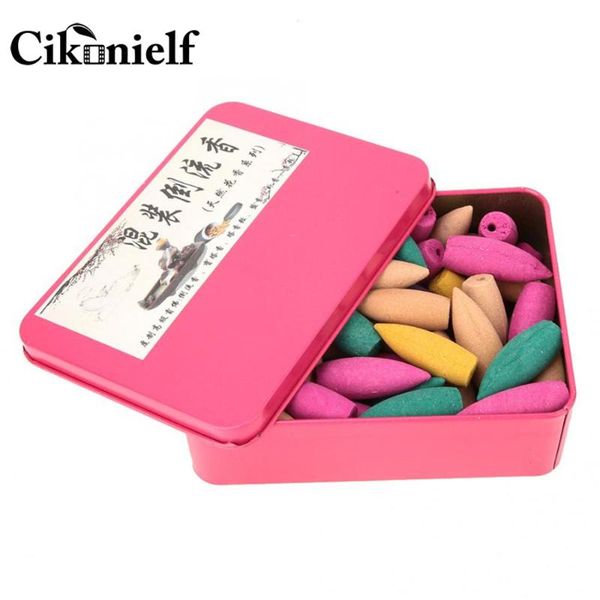 

fragrance lamps 56pcs backflow incense cones sandalwood mixed natural stick for yoga tearoom