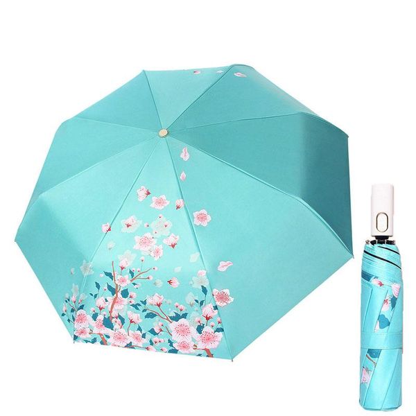 

umbrellas quality anti-uv sun umbrella rain women fashion princess flower female parasol portable creative gift
