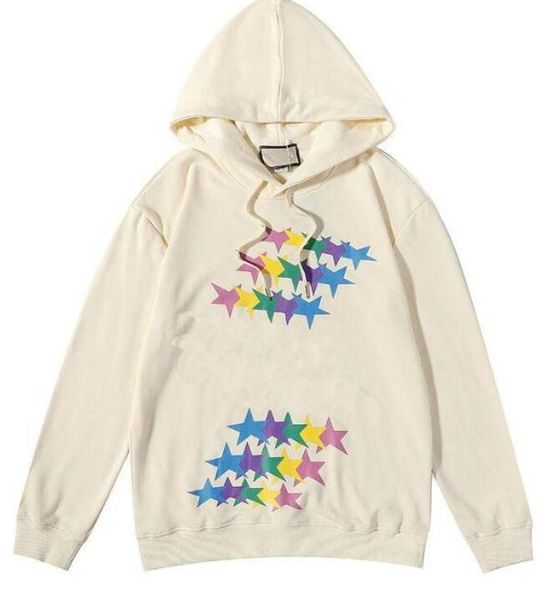 

fashion designer hooded sweatshirt letter men and women lovers fashion leisure business street hip hop sweater, Black