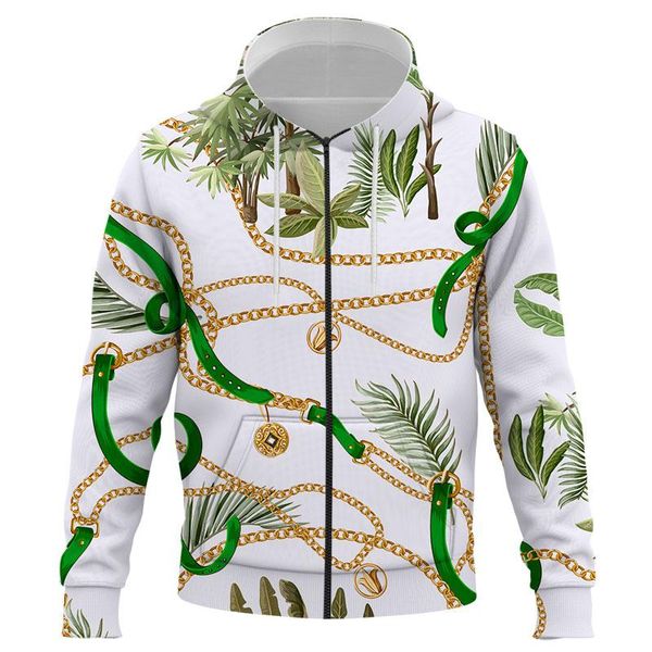 

men's hoodies & sweatshirts 2021 fashion style zipper clothing harajuku men d print hooded pullover, Black