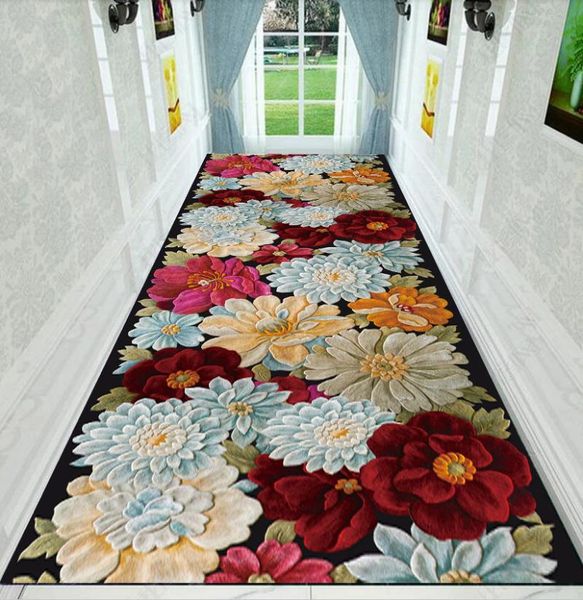 

carpets customize 800mmx8000mm 3d rug carpet door mat plant printing hallway bedroom living room tea table rugs kitchen