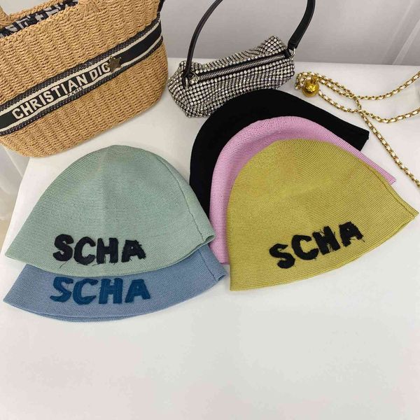 

factory wholesale 50% off breathable knitted fisherman hat women's spring and autumn sunscreen mask bucket korean versatile hat, Blue;gray