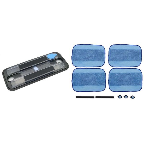 

-1 pcs for pro-clean reservoir pad & 1 set robot wheel tire mop cloth water cap replacment vacuum cleaners