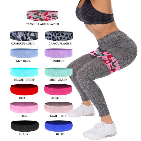 

resistance bands fitness elastic yoga band hip circle expander gym loop exercise for legs and buhip home workout