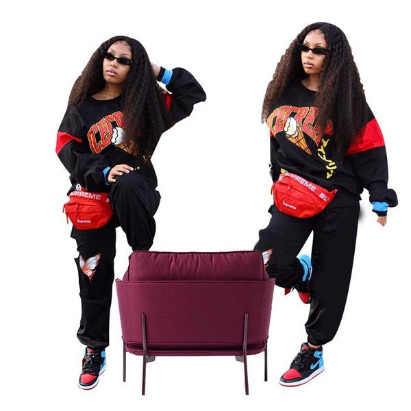 

women's tracksuits 6030-two-piece suit, Gray