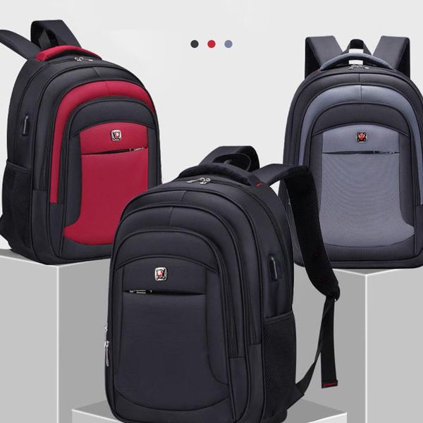 

backpack usb charging male backpacks for teenagers school college students bag notebook computer large capacity bags
