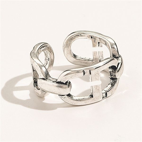 

86% off factory shopfamily ring copperplate classic red same fashion personality high version material, Silver