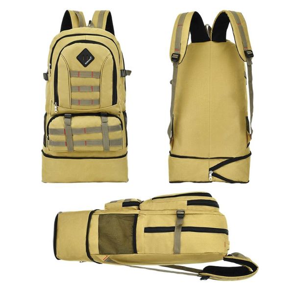 

outdoor bags large-capacity mountaineering bag camouflage camping hiking trekking fishing backpack