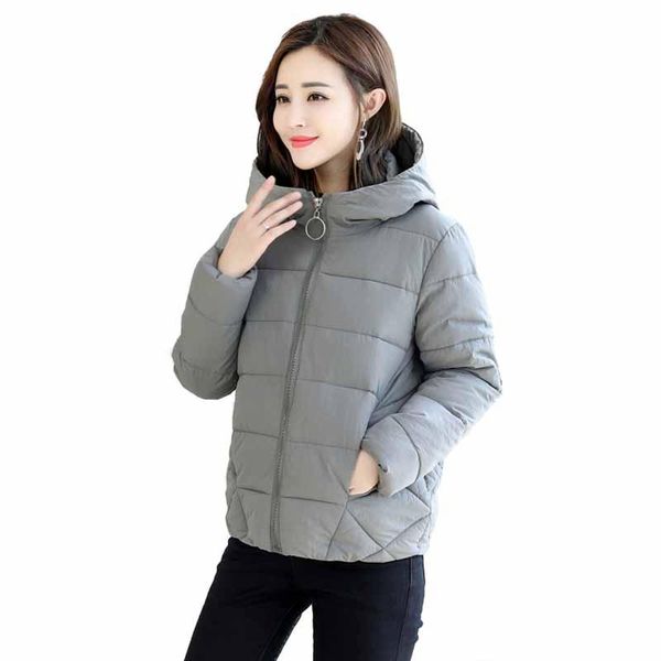 

women's trench coats 2021 ladies fashion plus size l-6xl winter jacket women hooded outerwear short wadded female padded parka overcoat, Tan;black
