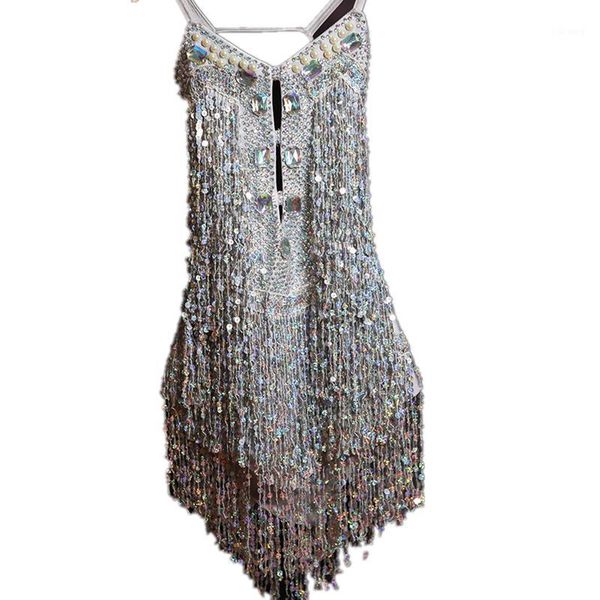 

children ballroom dresses samba tango cha costume sequin tassel diamond latin dance dress for girl salsa kids spandex fringe, Black;red
