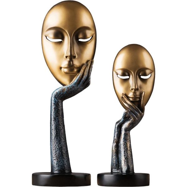 

decorative objects & figurines living room resin ornament european creative personality accessories vintage adornos para casa decoracion sal