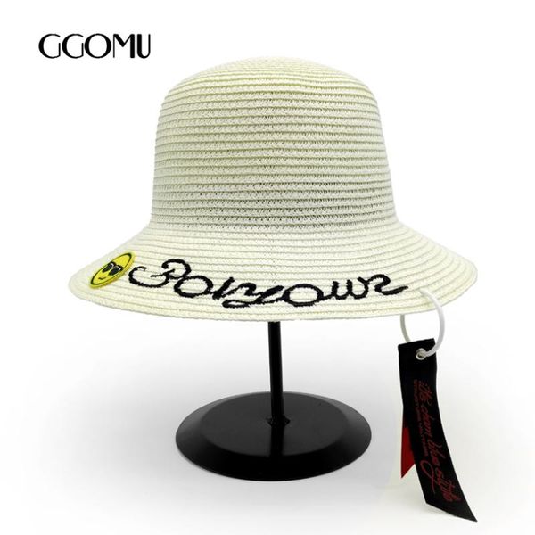 

summer beach hats for women chapeu feminino lady bucket hat sombreros mujer verano anti-uv sun straw cap viseira zlh-097 wide brim, Blue;gray