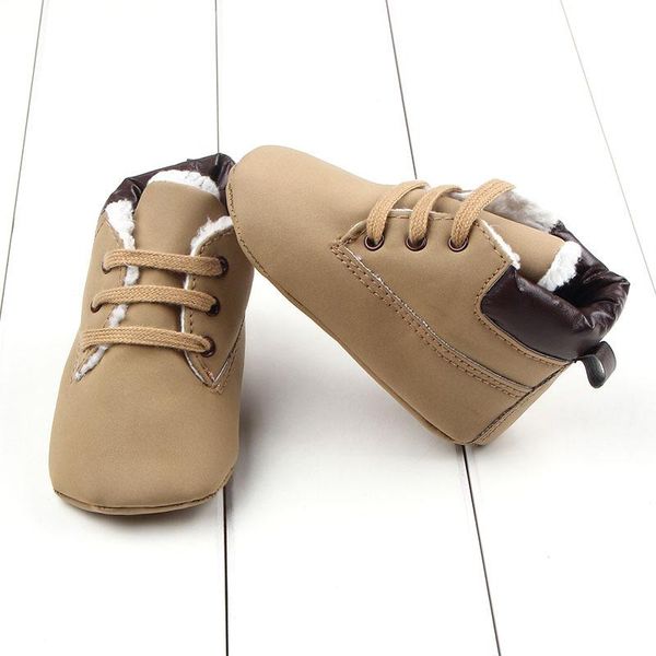 

first walkers born baby boys classic shoes infant toddler soft soled boots