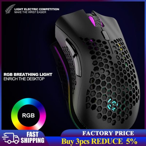 

lapdeskprofessional computer mouse 2.4ghz 1600 dpi adjustable honeycomb gamer office 7 keys wireless mice