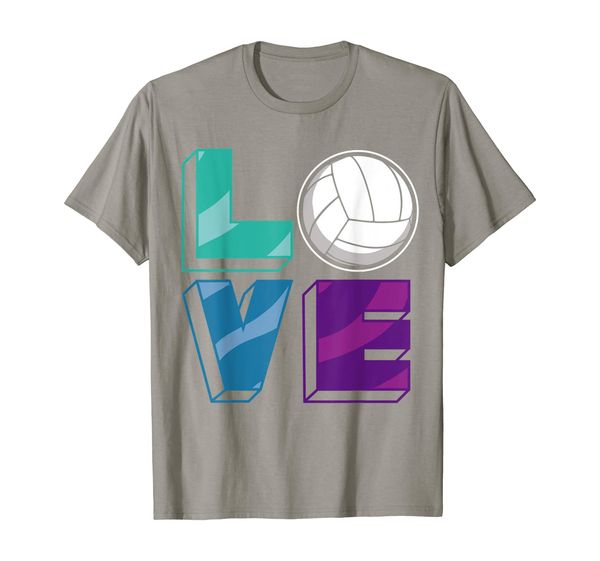 

volleyball player gifts teen girl love volleyball t-shirt, White;black