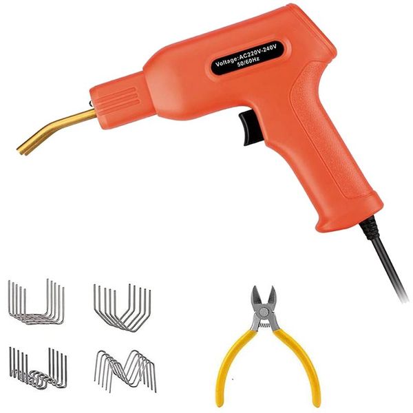 

professional hand tool sets promotion plastic welding machine, 50w stapler with 200 pieces nail machine for car bumper repair eu plug