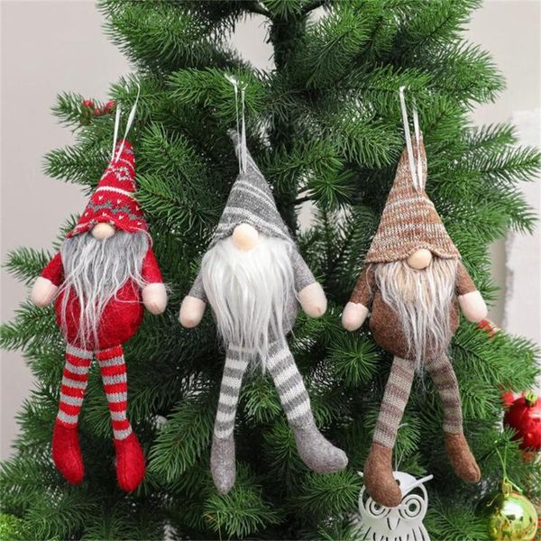

christmas decorations sitting forest doll tree pendant mini year 2021 party