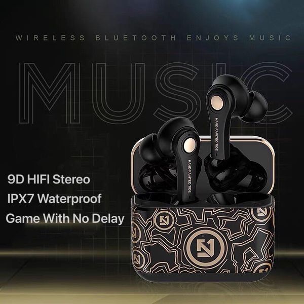 

pro wireless 5.0 headphones 9d hifi stereo sports ipx7 waterproof auriculares earbuds with microphone cell phone earphones