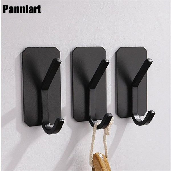 

hooks & rails pannlart 1 pc creative wall storage behind door coat hook single aluminum bathroom holder sticky