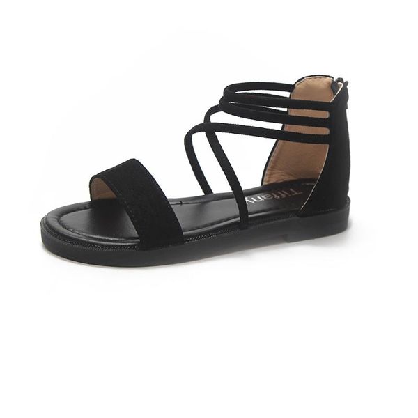 

turriis nutricula women sandals fashion summer sweet flats heel ladies shoes, Black