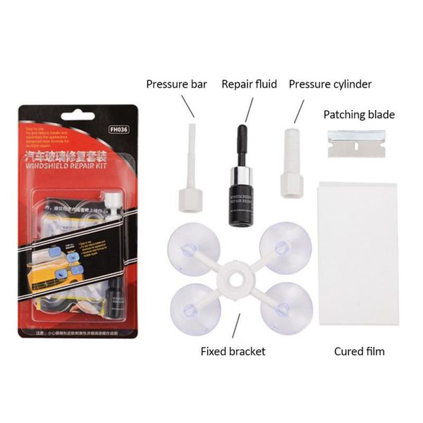 

professional hand tool sets diy windshield window repair polishing anti-scratch 15ml car headlight coating kit auto glass set