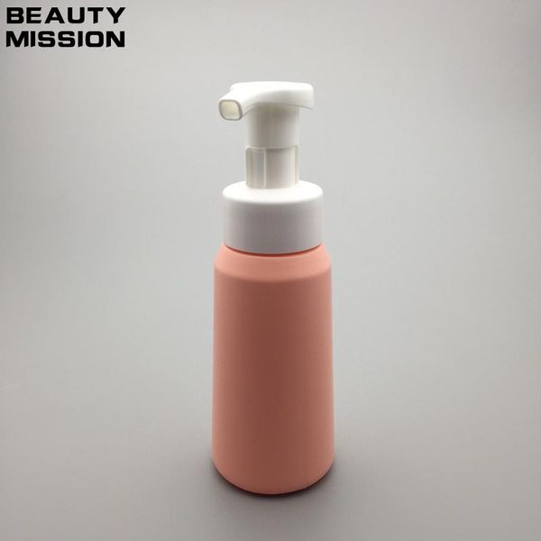 

storage bottles & jars 250ml high-grade pink foaming bottle froth pump soap liquid dispenser foam plastic shampoo lotion bottling