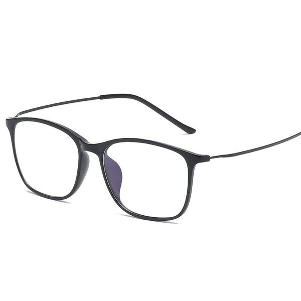 

fashion sunglasses frames women men glasses optical frame myopia ultralight eyeglasses pure bendable vintage eyewear spectacles gafas, Black