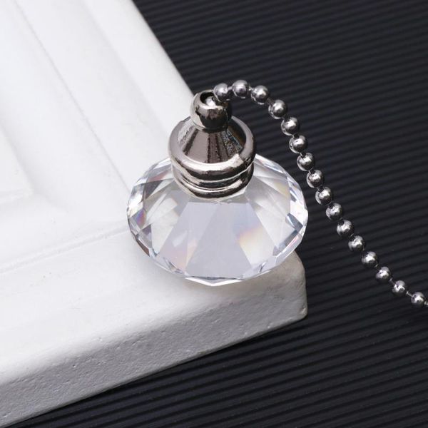 

2pcs delicate fan switch crystal diamond hanging pendant wall clocks