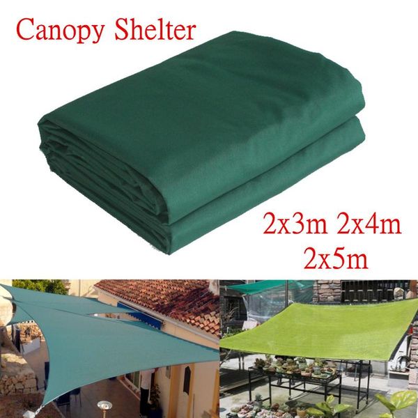 

shade 2x3/4/5m waterproof sun shelter tent sunshade sail awning camping cloth pool outdoor canopy garden patio car cover