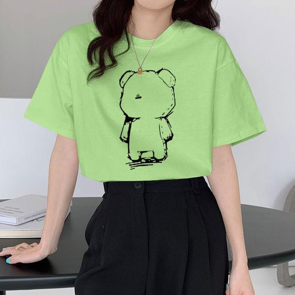 

women's t-shirt korean version loose 2021 summer all-match student plus size short-sleeved shirts for women, White