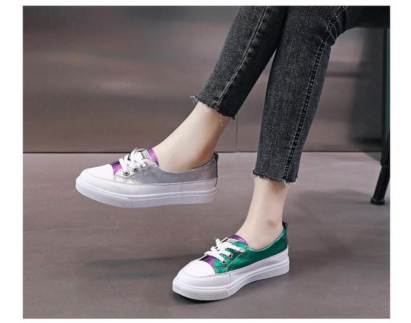 

comfortable flats student colorful shoes women new in summer 2021 flat casual shoe spring autumn outdoor 35-40, Black