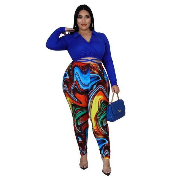 

women's two piece pants vbpb 2022 luxury designer high-end short style full sleeve bandage high waist long pencil women 2 set, White