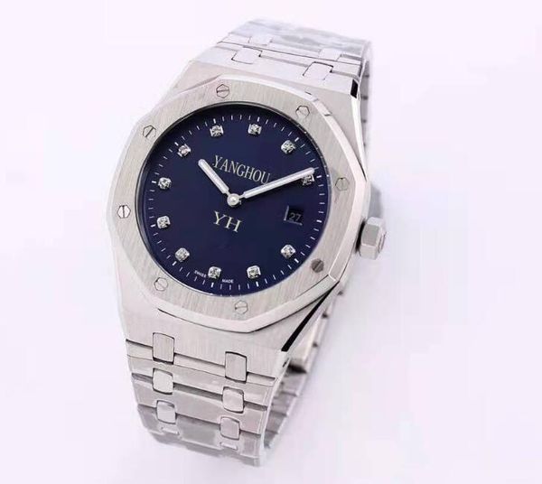 

k8 factory good quality men wristwatches 41mm 15206ip.oo.1240ip.01 stainless steel automatic movement mens watch watches, Slivery;brown