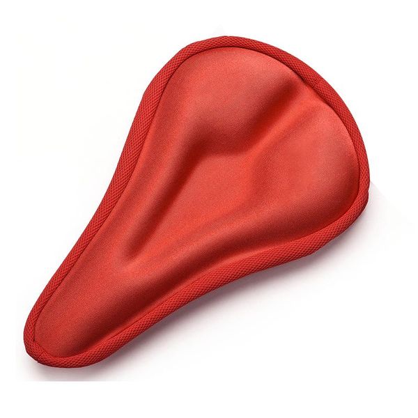 

bike saddles mtb mountain cycling thickened extra comfort ultra soft silicone 3d gel pad cushion cover bicycle saddle seat 3 colors