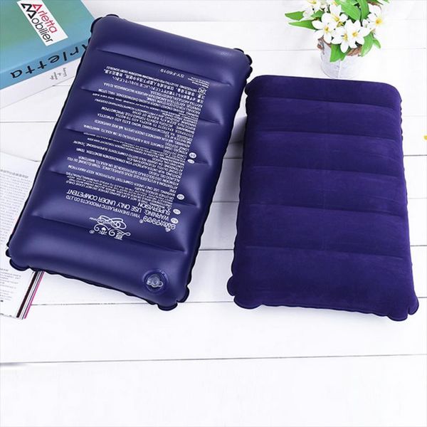 

pillow outdoor camping portable inflatable travel foldable cushion beach car plane sleeping break rest