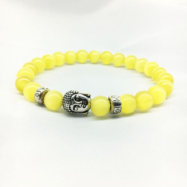 

beaded, strands in 2021 women men bracelet religious buddhism amulet buddha head with beautiful beads provide drop, Black
