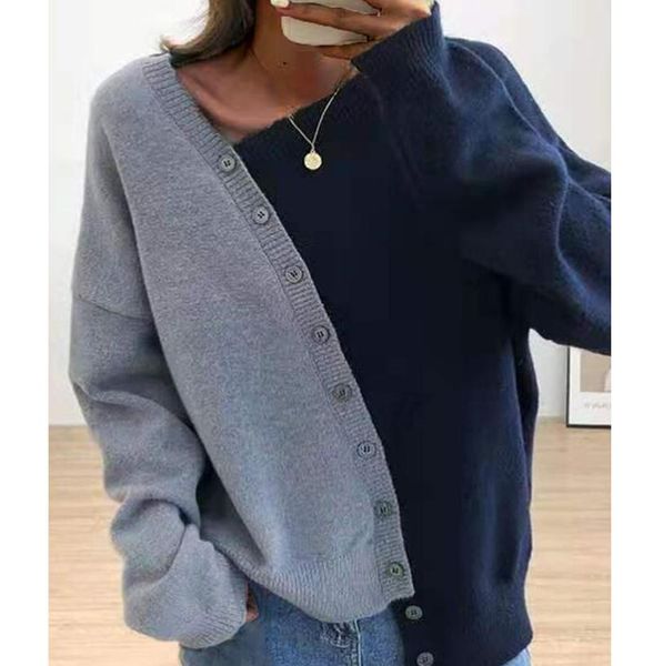 

women's sweaters winter pullover sweater women knitted button boho plus size casual long sleeve pull female solid pullovers, White;black