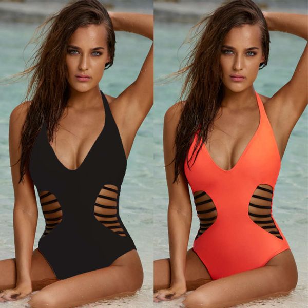 

the bikini bikini bikinsolid dama one piece, White;black