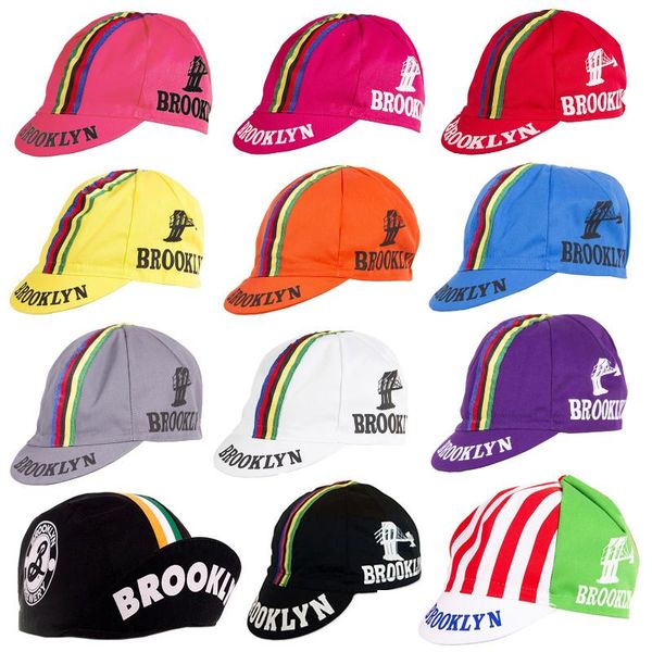 

colors lines champions retro classical cycling caps oscrolling & masks, Black